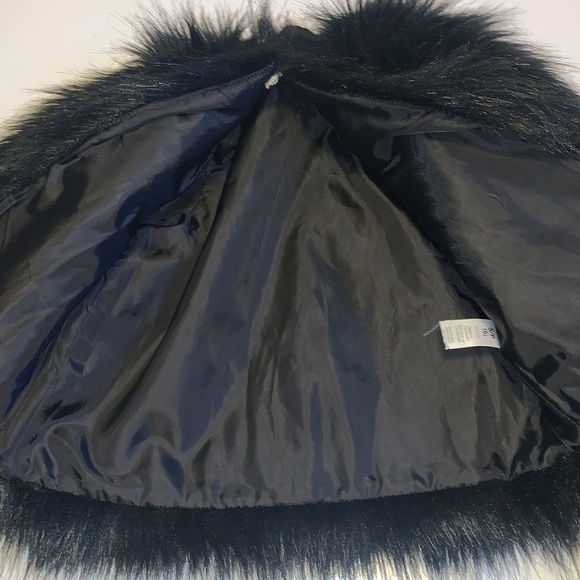 Unbranded Black Faux Fur Bolero - Girl’s Size 6 - Picture 8 of 8